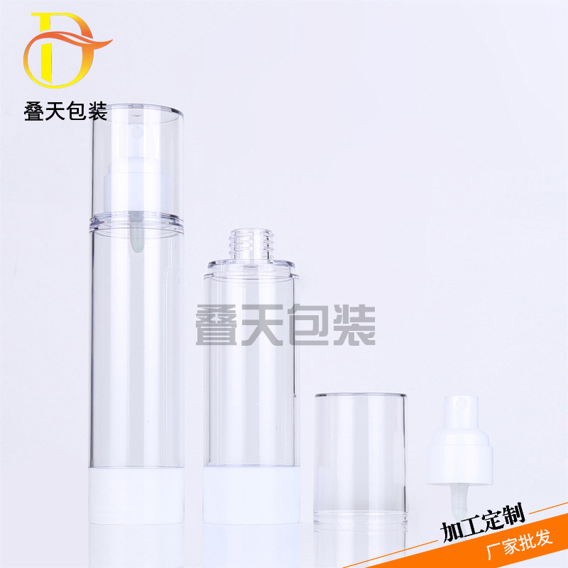 Alle soorten cosmetica flessenlotion fles parfum fles spuitfles 80 100 ml transparante vacuümfles