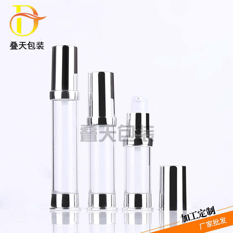 Ningbo -fabrikant maakt vacuümlotionfles cosmetica verpakkingsproducten 15 20 30 ml lotion dispenser