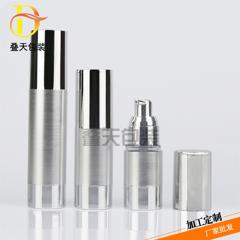 Split fles vloeibare fundering druklotionfles 15 30 50 ml reismonster vacuümfles