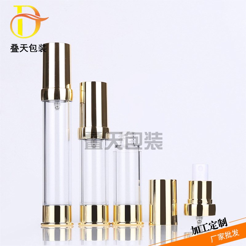 Parfumsprayfles transparante cosmetische desinfecterende fles 15 20 30 ml vacuümfles