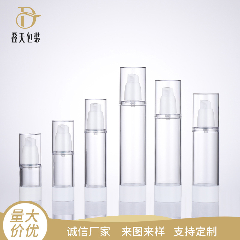 15/30/50/80/100/120 ml plastic fles, cosmetica -monster, aparte fles, lotionfles, vacuümfles