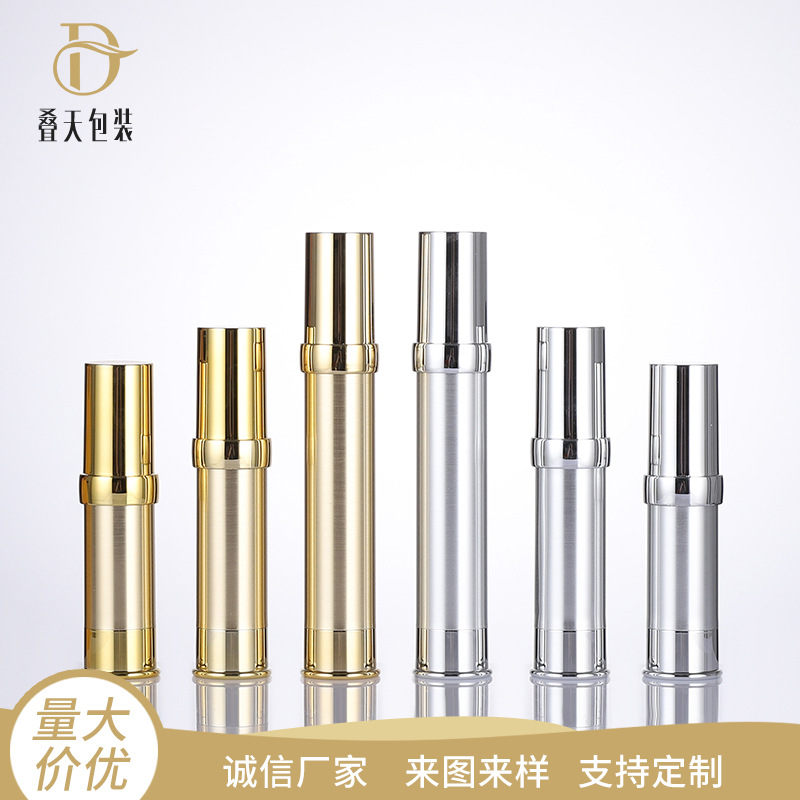 5/10/15 ml Cosmetica Scheiden fles reis draagbare lotionfles als vacuümfles