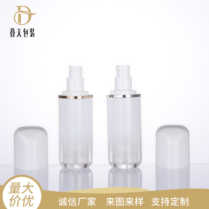 30 ml Cosmetics Liquid Foundation fles Vacuümisolatie Zonnebrandcrème Bottle Travel draagbare lotionfles