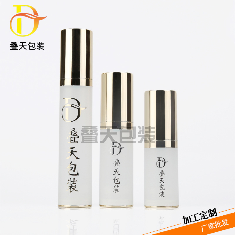 Cosmetica Subfles draagbare lotion drukt type vacuümfles 15 30 ml lotionfles