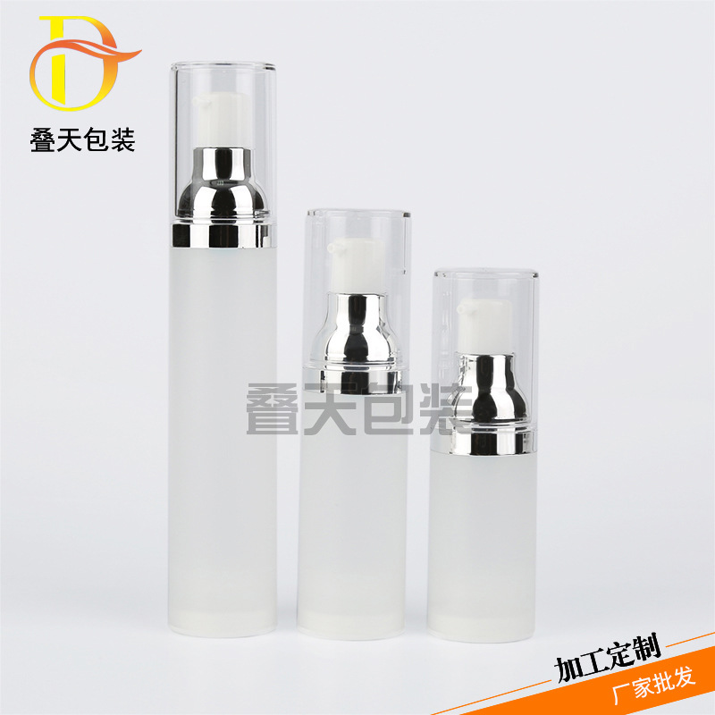 Vacuümlotionfles Multi -specificatie Optioneel 30 50 ml Travel Cosmetics Subfles