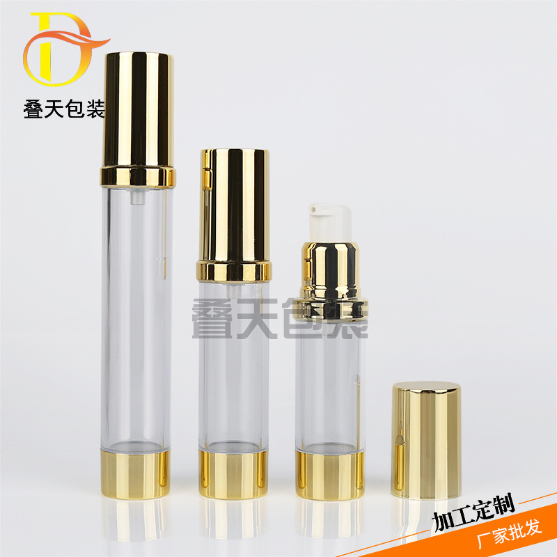 Cosmetica Travel subpackage fles 5 10 15 ml vacuümfles lotion essentie vloeibare fles